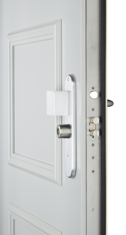 Porte blindée Fichet Appartement sécurisée blanche – offre spéciale